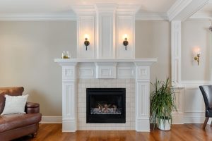Residential Painting Fireplace