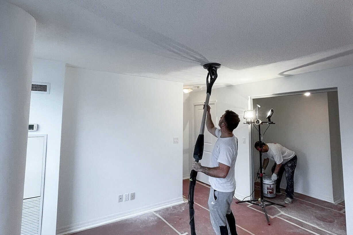 Stucco Popcorn Ceiling Removal