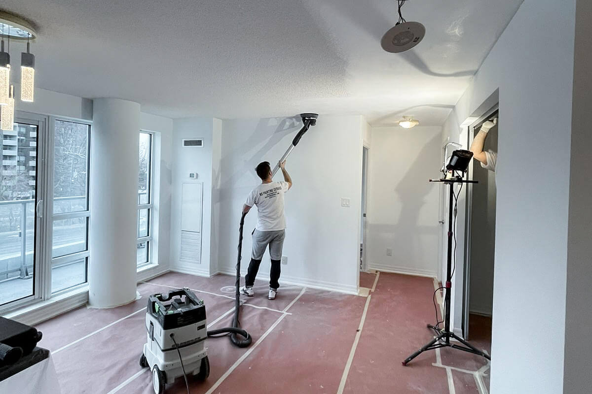 Stucco Popcorn Ceiling Removal