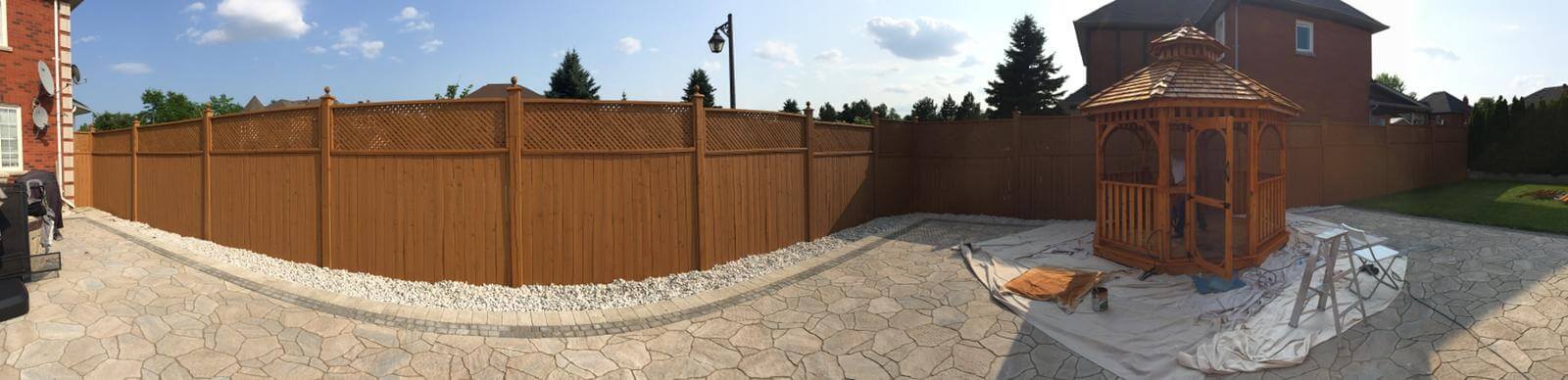 Fence Exterior Painting