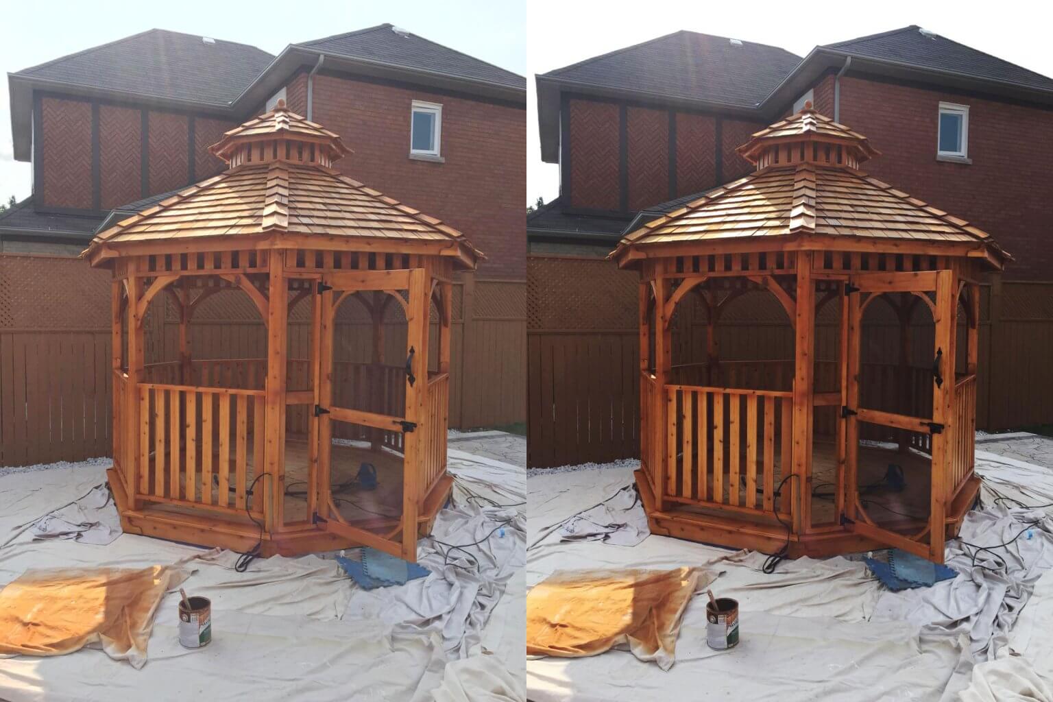 Gazebo-before-Exterior-Painting